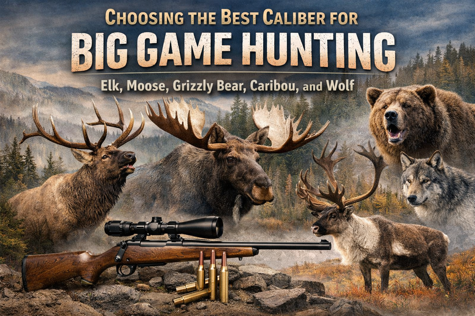 Choosing the Best Caliber for Big Game Hunting